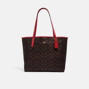 NWT Coach City Reversible Tote